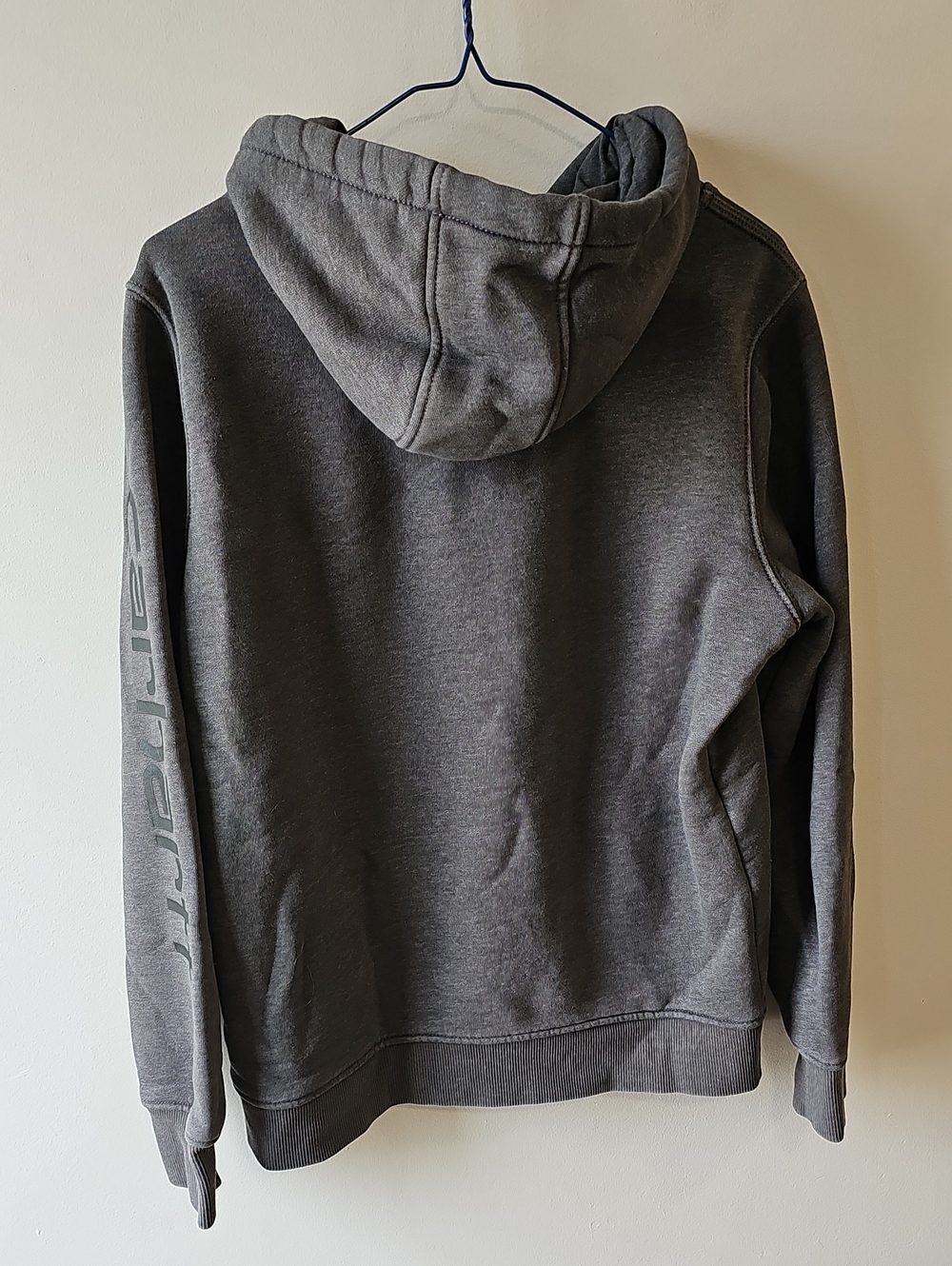 Carhartt Women's Small Dark Gray Pullover Hoodie - Picture 4 of 6